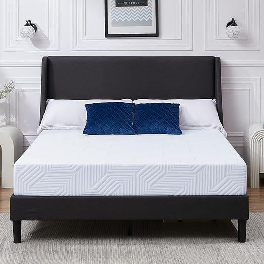 5 Inch Full Memory Foam Mattress,Cooling Gel Full Size Mattress in a Box,Medium Firm Mattresses for Pressure Relief,Double Mattress,CertiPUR-US Certified