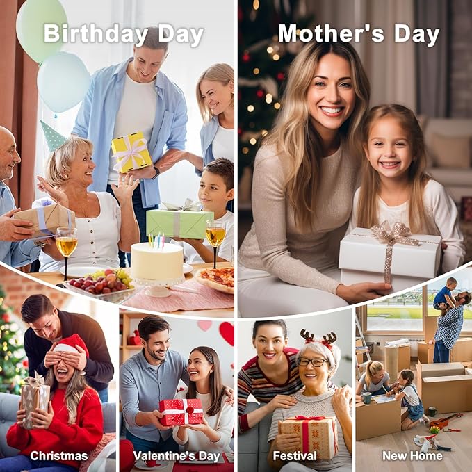 Candle Warmer Lamp with Timer and Dimmer, Candle Warmer Adjustable Height for Mom Birthday Gifts, Electric Wax Melt Warmer for Scented Jar Candles Home Decor