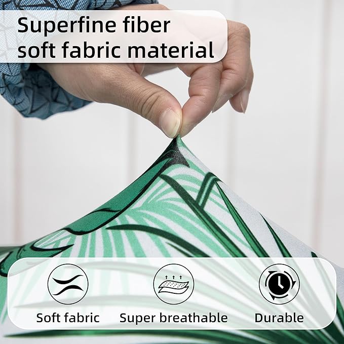 Rv Dinette Cushion Covers,Printing Stretchable Camper Cushion Cover,RV Cushion Slipcover,Rv Couch Cover Replacement for RV Camper Car Bench,2 Backrest Covers and 2 Bench Covers (Summer)