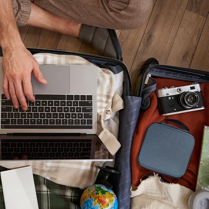 AromaMobi Essential Oil Diffuser Travel Case [Fits Waterdrop] | Portable Protective Pouch | Splash & Pressure Resistant | Compact & Durable Design for On-The-go