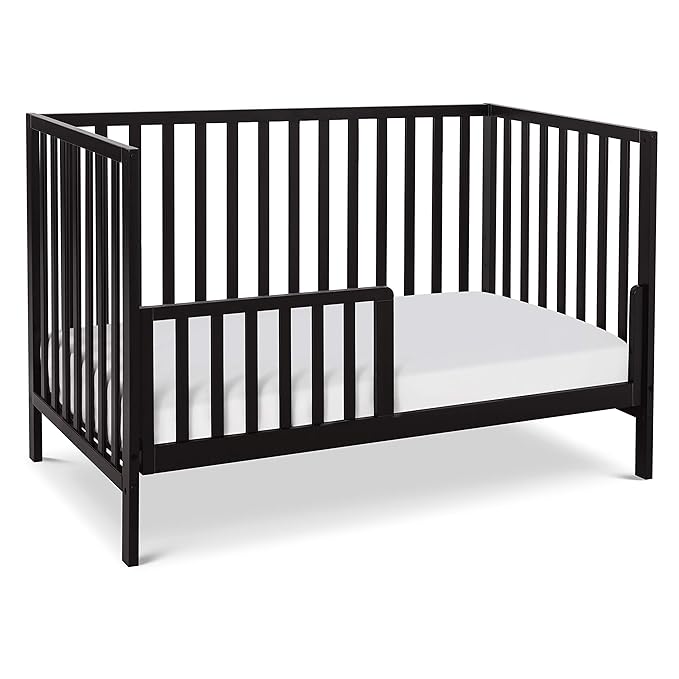 DaVinci Union 4-in-1 Convertible Crib in Ebony, Greenguard Gold Certified