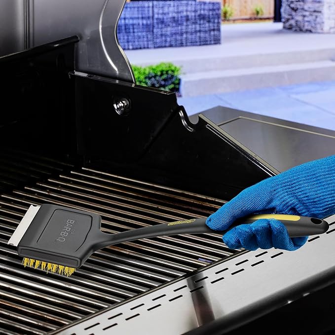 Mr. Bar-B-Q Oversized Grill Brush Powered by Scrub Daddy