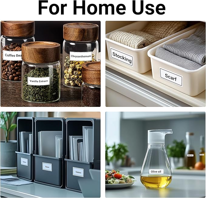 ORGBRO Z3 Label Maker Machine with Tape, 3 Inch Bluetooth Thermal Label Printer, Portable Sticker Printer for Small Business, Office, Home Organization, Barcode, Address, Compatible with Phones & PC