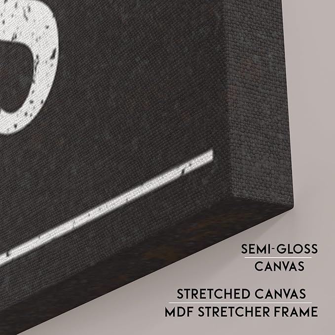 Milweb1 Personalized Family Name Welcome To Christmas/Rustic Vintage Farmhouse Holiday Decor Canvas Sign Holiday Decorations Wall Decor Print (12"x18")