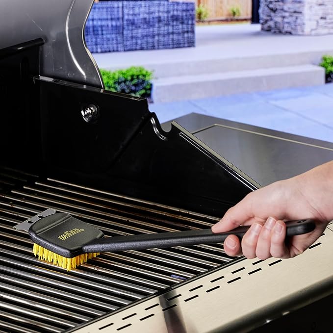 Mr. Bar-B-Q 18” Deluxe Grill Brush Powered by Scrub Daddy