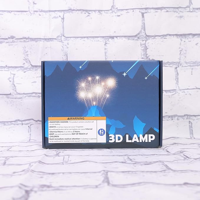 3D Night Lights for Children, Kids Night Lamp, Monster Trucks for Boys, 16 LED Colors Changing Lighting, Car Shape Acrylic Lighting Table Desk Bedroom Decoration, Ideas Birthday Xmas