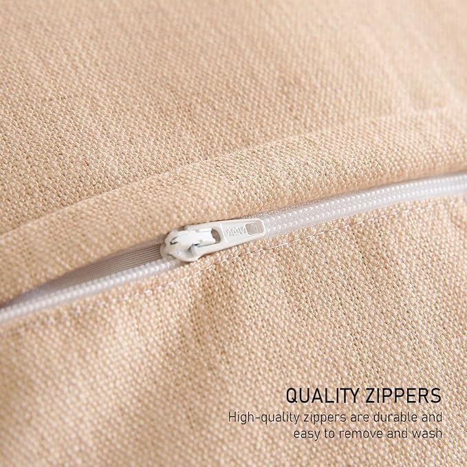 Design Square Floral Linen Throw Pillow Covers 18"x18" Pack of 2, Yellow Pink Flower Pattern Cushion Covers Decor Pillowcases for Bed,Living Room,Outdoor,Car