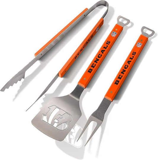 YouTheFan NFL Spirit Series 3-Piece BBQ Set