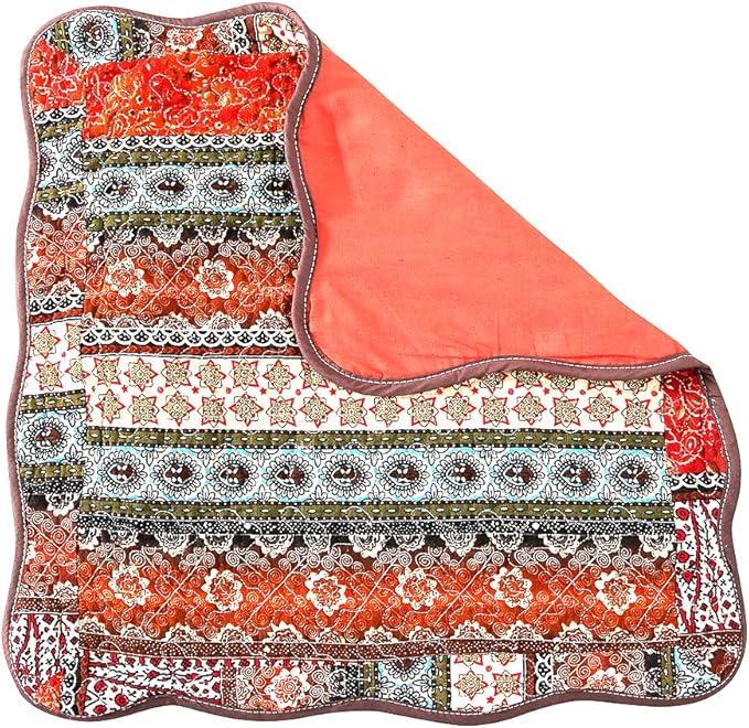 NEWLAKE Striped Classical Style Cotton Throw Pillow Covers (2 Pieces, 18X18 Inch)