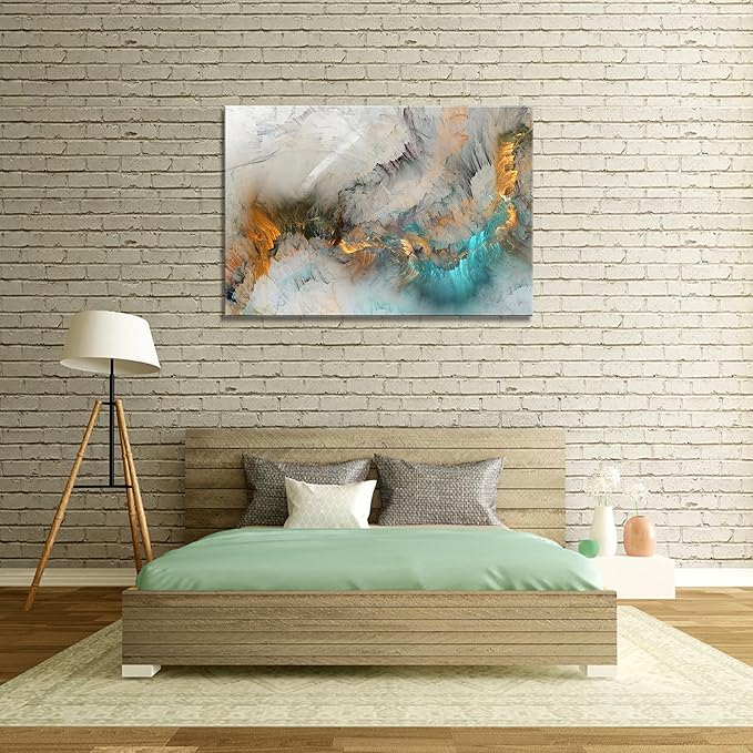 XXMWallArt FC3281 Abstract Canvas Wall Art Fancy Paint Canvas Print Painting Artwork for Living Room Bedroom Kitchen Home and Office Wall Decor