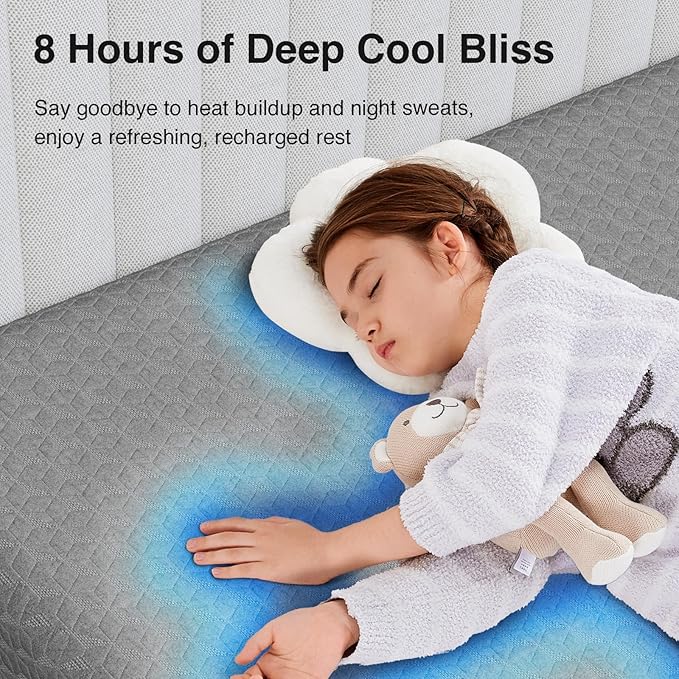 Novilla Queen Mattress 8 Inch, Queen Memory Foam Mattress for Cool Night Sleep & Pressure Relief, Thermally Balanced Foam Mattresses for Enhanced Support & Breathability, Bed Mattresses in a Box