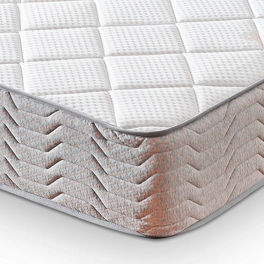 Sweet Home Stores Salia 12" Full Hybrid Mattress – Medium Firm Support, Rock Salt-Infused Cover, Motion-Isolating Pocket Coils, CertiPUR-US® Certified, Fiberglass-Free, Made in USA, Bed in a Box