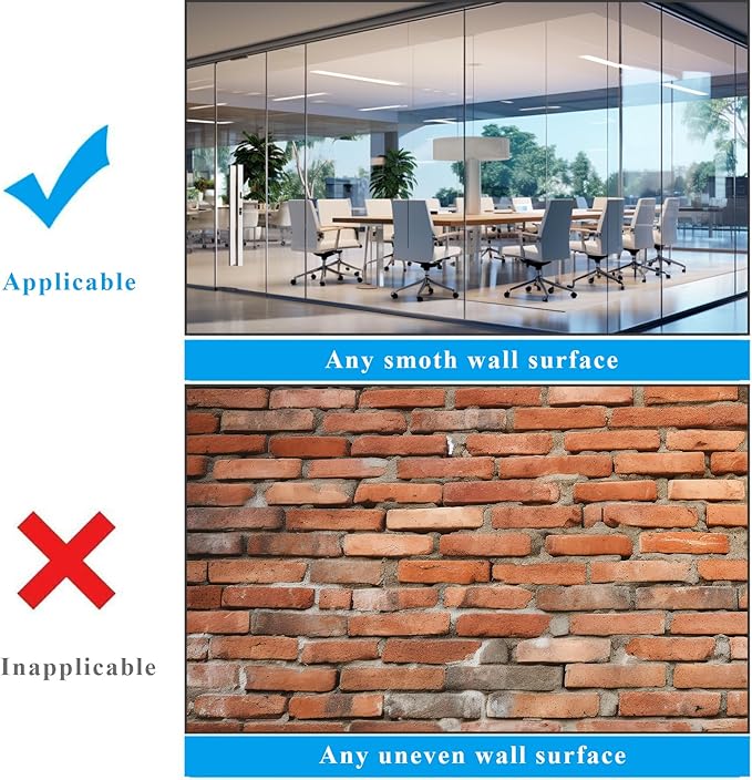 White Board Sticker Adhesive Backing, 36" x 48" Magnetic Dry Erase Board Contact Paper Stick on Wall, Whiteboard Sheet for Teacher Kids Classroom, Include Markers, Eraser with Magnet