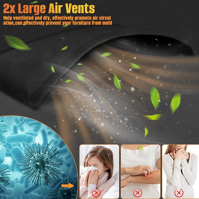 Kovshuiwe Kids Water Table Cover Fit Step2 Rain Showers Splash Pond Water Table, 420D Waterproof Dust Proof Anti-UV Outdoor Toys Cover