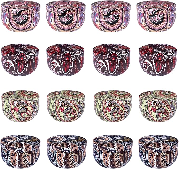 32 Pack Scented Candles Gift Set, Natural Soy Wax Travel Tin Candles for Home Scented, Ideal for Christmas, Birthday, Thanksgiving, Valentines Day Gifts