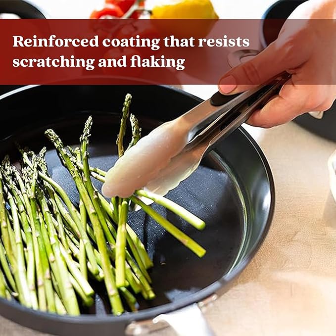 Alva Maestro 10-Piece Stainless Steel Cookware Set – PFAS/PFOA/PTFE-Free, Non-Toxic Nonstick – Induction & Oven Safe, Even-Heat Technology, Easy to Clean Professional Pots & Pans