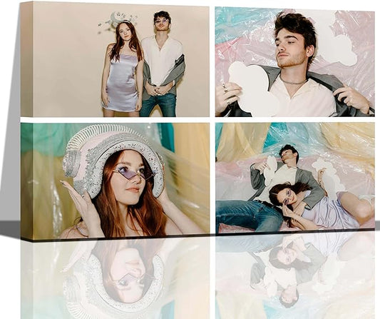 MAZUKO Personalized Custom Canvas Prints - Photo On Canvas Picture Gifts Photo Prints Canvas Personalized Wall Art Ideal for Home Decor (S4)