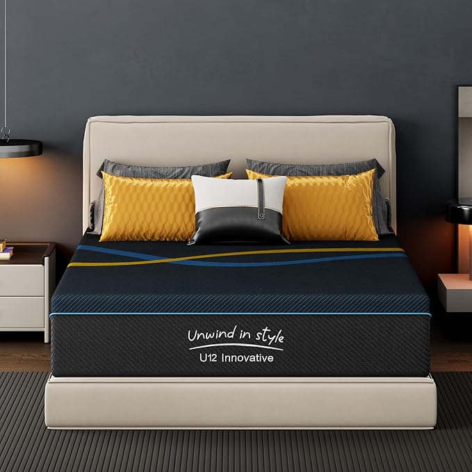 10 Inch Full Size Memory Foam Mattress, Medium Firm Support, Motion Isolation, CertiPUR-US Certified Foam, Mattress in a Box