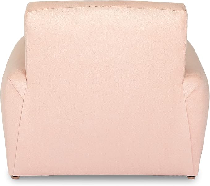 Kid Rocking Chair for Toddlers, Child Chair for Little Kids, Upholstered Toddler Armchair for Children, Comfy and Cute Little Kid Chairs (Rockers, Blush)
