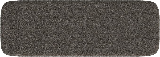 HomePop Upholstered Storage Bench with Metal Leg Home Décor|Bench with Storage for Living Room & Entryway - Dark Brown Boucle