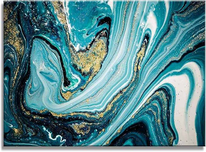XXMWallArt FC2781 Abstract Texture Wall Art Marble Vortex Canvas Prints Painting for Living Room Bedroom Kitchen Home and Office Wall DecorWall Decor Home Decor