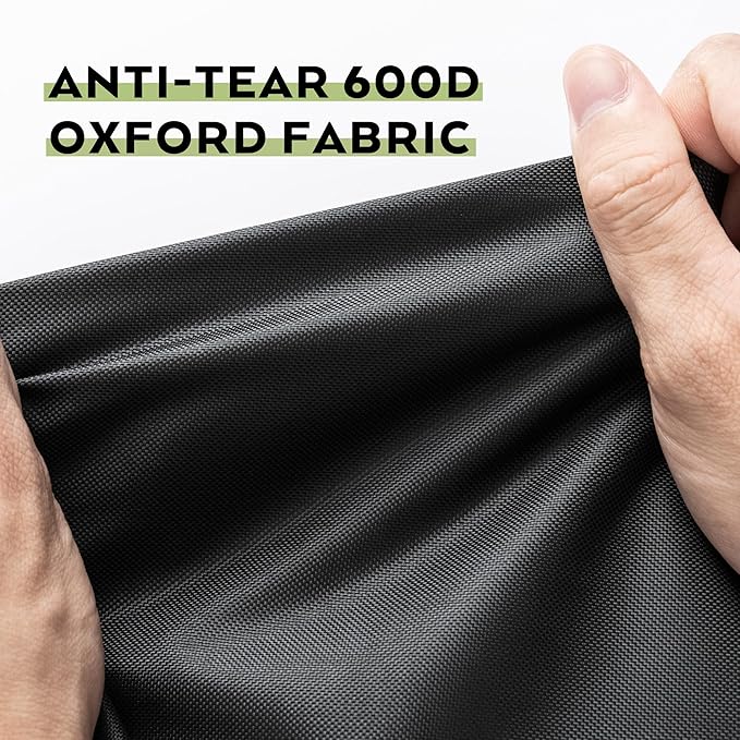 Grill Cover for NXR 3 Burner Portable Gas Grill, Heavy-Duty 600D Tabletop BBQ Cover for NXR 3 Burner Outdoor Barbecue