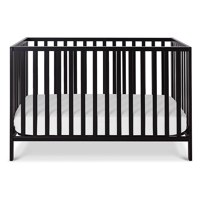 DaVinci Union 4-in-1 Convertible Crib in Ebony, Greenguard Gold Certified