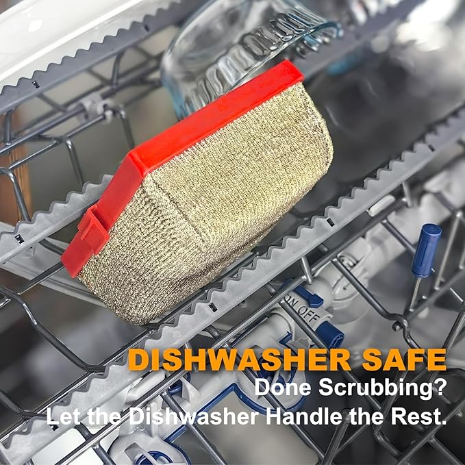 BBQ Grill Cleaner Brush, EEFINITE Steam Grill Brush for Outdoor Grilling with Replacement Scrub Sponge + Superior Scraper, Safe No Wire Bristle Barbecue Scrubber Brush for Grills Cleaning Tool