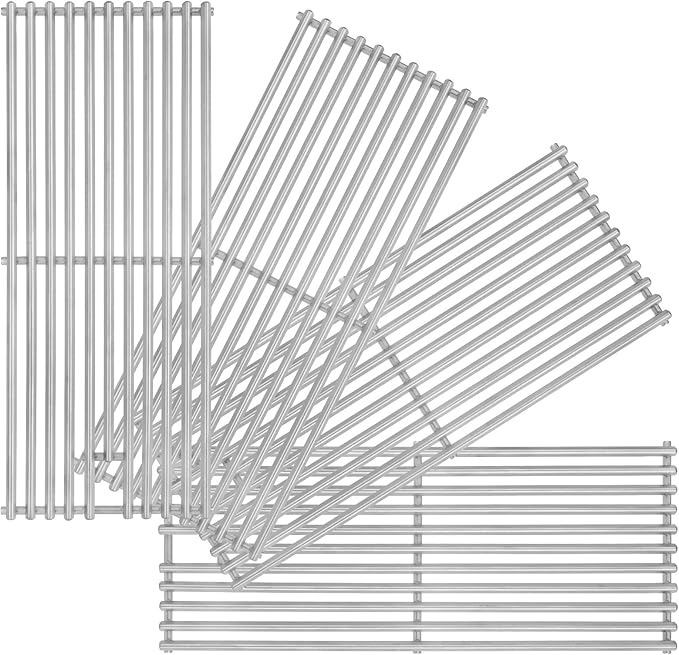 Grill Grate Replacement Parts for Blaze Grill 3, 4, 5 Burner Blaze Grill Models,18 x 7-3/8(3/8" Triangle Rod 4 PC)