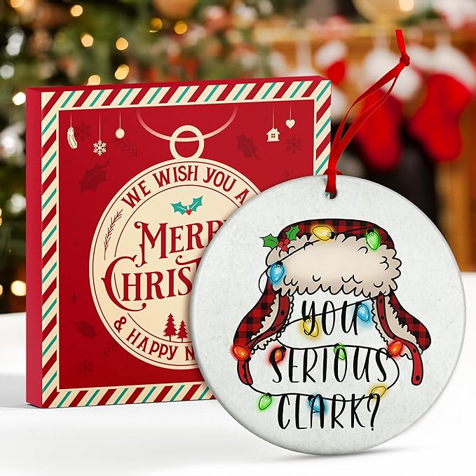 Christmas Vacation Ornaments - Classic Ornament for Christmas Tree Decor, Unique Comedy Ornaments, Ideal Movie Ornament Gifts, Highlights from A Vacation Movie