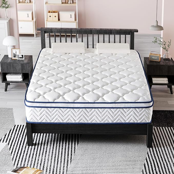 Mattress Memory Foam Hybrid Mattress in a Box (14 Inch, King)