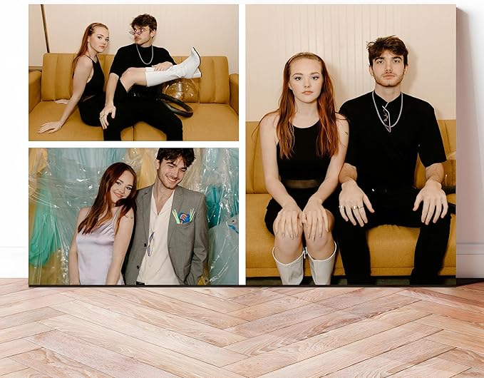 MAZUKO Personalized Custom Canvas Prints - Photo On Canvas Picture Gifts Photo Prints Canvas Personalized Wall Art Ideal for Home Decor (S3)