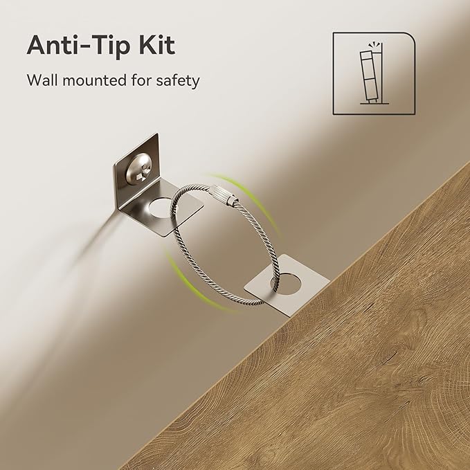 LITTLE TREE 70.9 Inches Tall Arched Bookcase, 8-Tier Bookshelf with Doors & Adjustable Shelves, Farmhouse Big Bookcase for Living Room, Large Vertical Storage Cabinet for Home Office, Oak Color