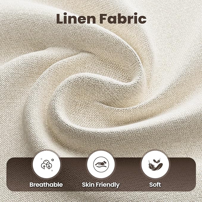 76" Loveseat Sofa, Cloud Foam Couch, 3 Seater Upholstered Midcentury Mondern Love Seat with USB Type C Ports, 4 Pillows and Flip-Open Storage Armrest for Living Room/Small Spaces, Beige