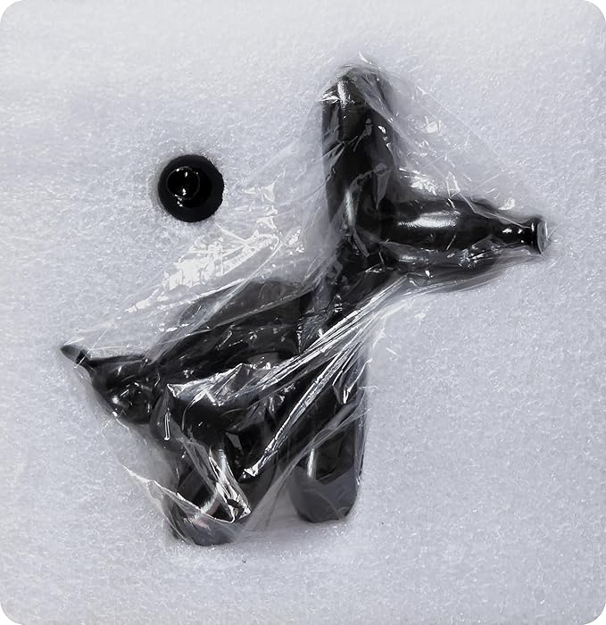 Balloon Dog Mini Poop Dog Decoration Desktop in Living Room Art Animal Small Statue Bookshelf Cute Puppy Decor (Black)