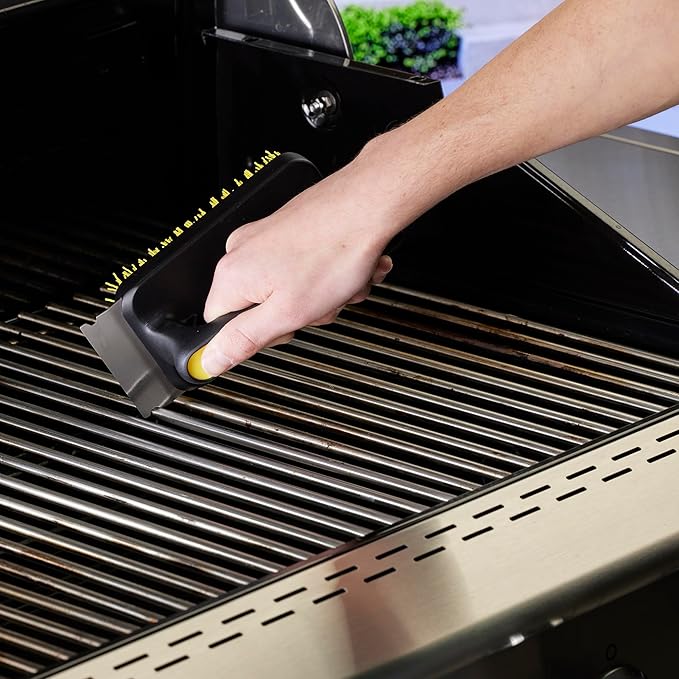 Mr. Bar-B-Q Nylon XL Scrub Brush Powered by Scrub Daddy