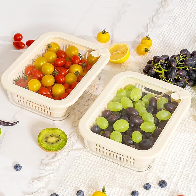 Urban Green Glass Food Storage Containers with Glass Lids, Microwave Safe Food Container Set, Aitight Meal Prep Container Set, LeakProof, 100% Plastic Free, 2 Pack