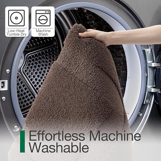 LUMI Ultra Soft Bathroom Rugs Non Slip with Rubber Backing, Absorbent Washable Bath Mat Quick Dry, Upgraded Premium Microfiber Plush Carpet for Bathtub and Shower Floor, Brown, 24x36