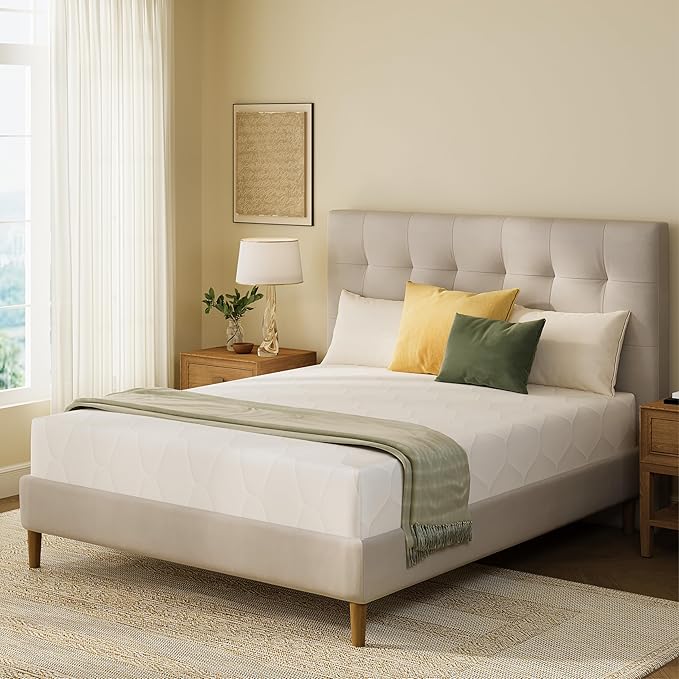 CH CHARME HOUSE 6 Inch Twin Size Memory Foam Mattress in a Box for Kids, Relieve Pressure with Medium Firm Support, Fiberglass Free, CertiPUR-US Certified