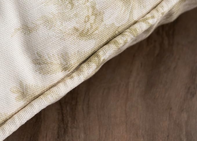 Maison d' Hermine Decorative Pillow Covers 20x20 Inch Square 100% Cotton Throw Pillow Covers with Invisible Zipper Cushion Case for Living Room Couch, Chair, Sofas, Bedroom, Home (Paradise - Sage)