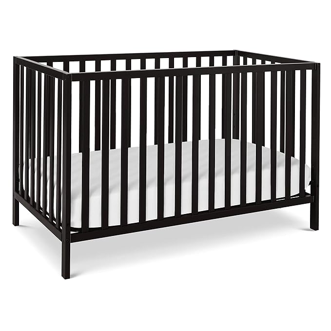 DaVinci Union 4-in-1 Convertible Crib in Ebony, Greenguard Gold Certified