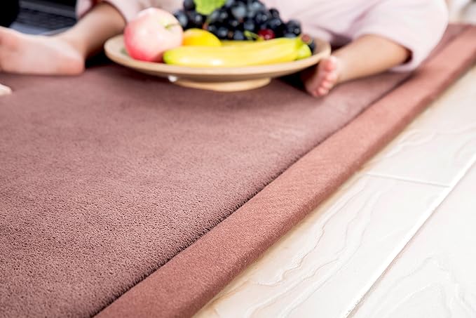 V-mix Children Play Mat, Handmade Weaving Plush Foam Play Crawling Rugs for Baby, Toddler, and Children Play Blanket, Yoga Mat, Exercise Mat-Cushy- Soft & Thick Hypoallergenic, Non-Toxic, Reversible