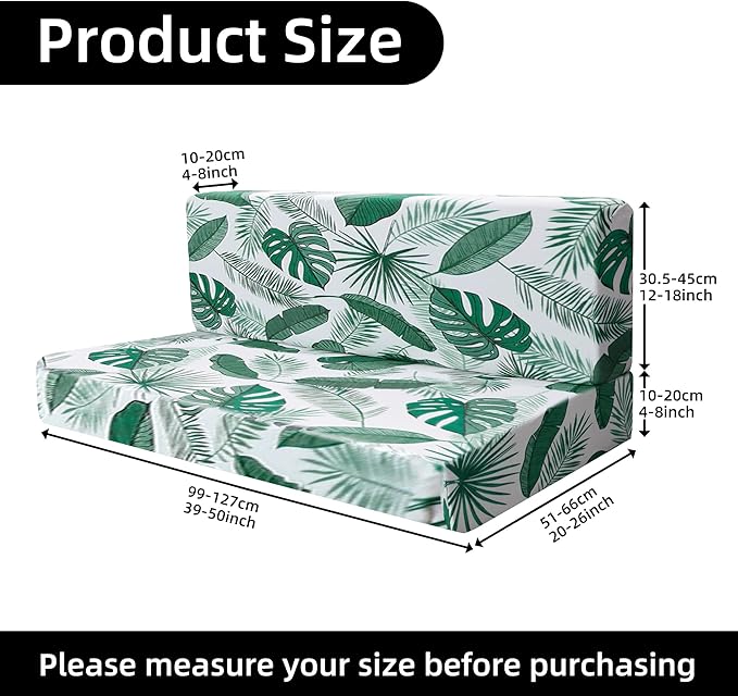 Rv Dinette Cushion Covers,Printing Stretchable Camper Cushion Cover,RV Cushion Slipcover,Rv Couch Cover Replacement for RV Camper Car Bench,2 Backrest Covers and 2 Bench Covers (Summer)
