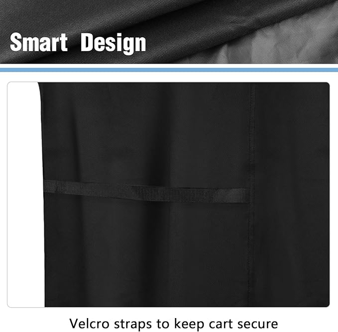 Kingling Grill Cover, Barbecue Cover Fits for Captiva Designs 3/4-Burner Propane Gas Grill, Heavy Duty Griddle Covers - 52"x22"x36"