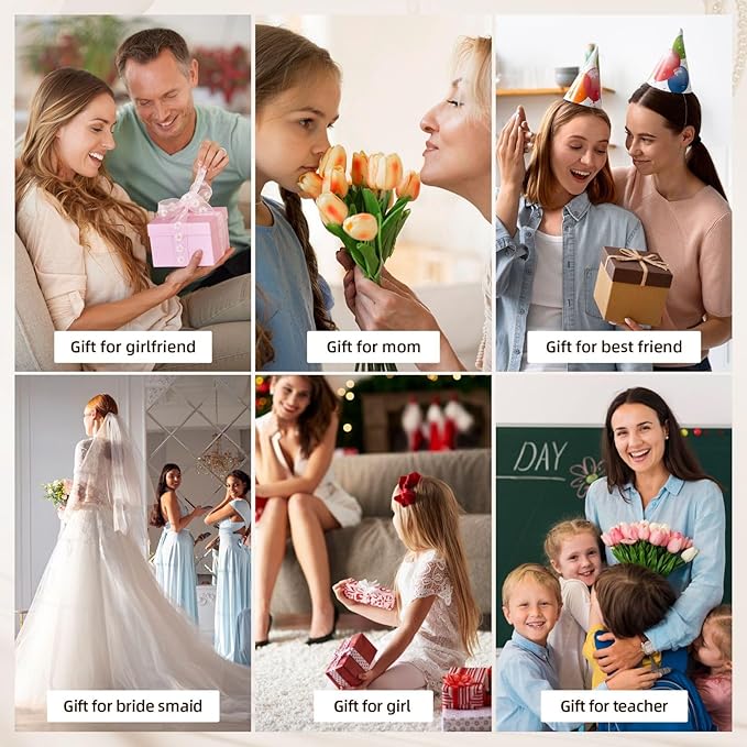 Personalized Jewelry Box Gifts for Women - Custom Jewelry Organizer with Image Text Logo - Customized Travel Leather Jewelry Case for Mom Wife Wedding Girls