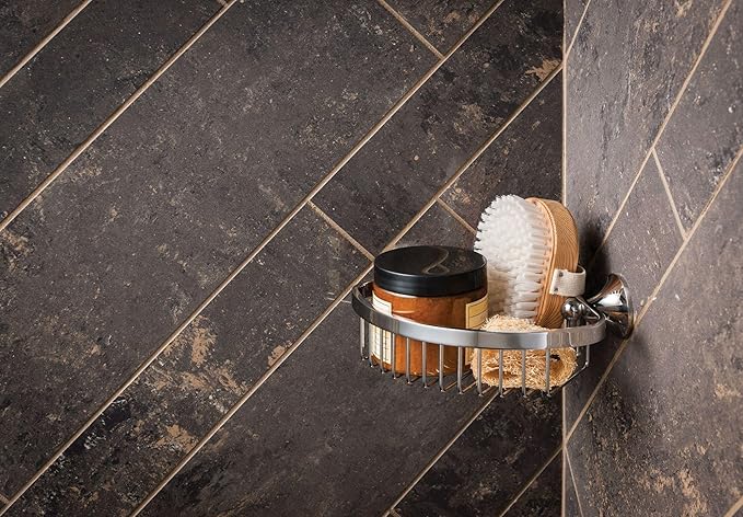 Moen YB5275CH Wynford Shower Basket, Chrome