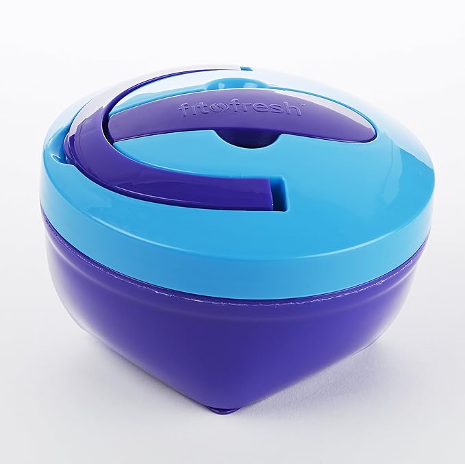 Fit & Fresh Kid's Spill-Proof Meal Container, 14 ounce capacity, Colors may vary