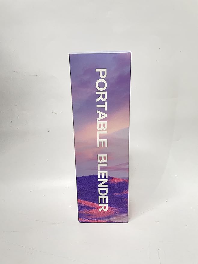 20 Oz Portable Blender for Shakes & Smoothies, 4000mAh Electric Juicer with 270W Motor, IP67 Waterproof, USB Fresh Juice Blender with 2 Mixing Modes for Travel & Gym, Black