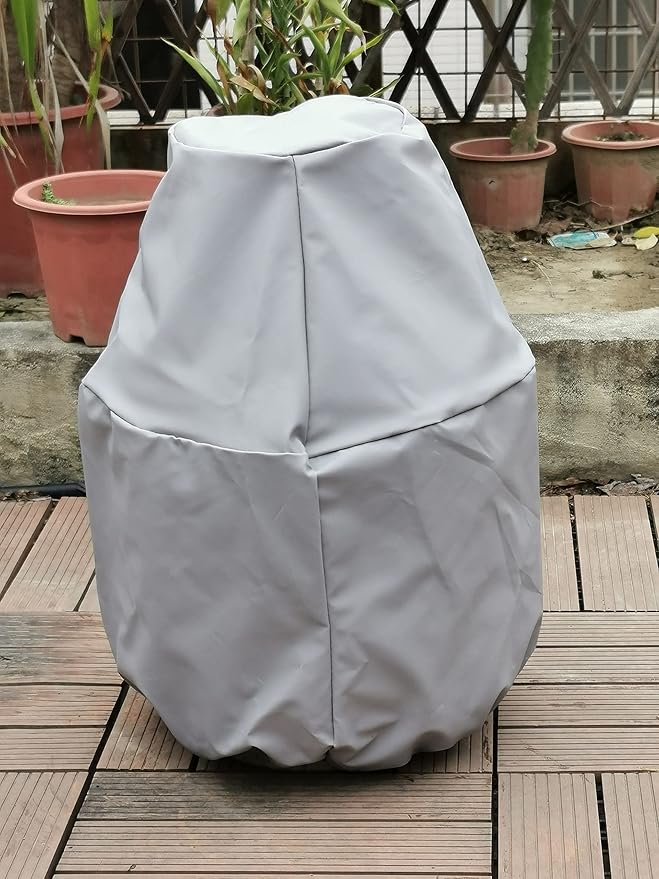 Propane Tank Cover Fits 20-Pound Steel Propane Cylinder - Grey