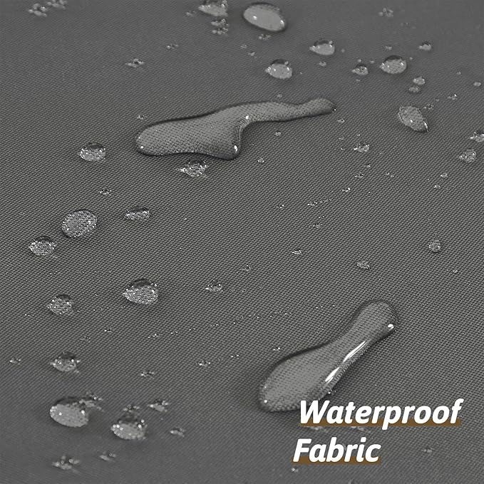 No Hook Stall Size Shower Curtain,48 x 84 Inch Small Half Narrow Shower Curtain Liner,Waterproof Fabric Bathroom Curtains with 6 Plastic Split Grommets,Hotel Grade Machine Washable,Dark Grey